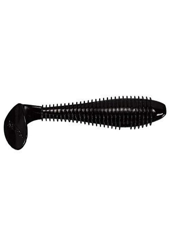 Keitech FS28001 fat swing impact lure showing swimming action and weedless Texas rig suitability for bass