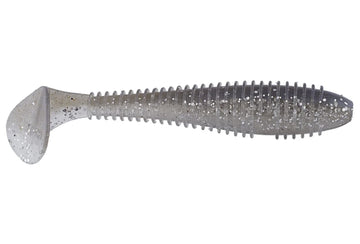 Keitech Fat Swing Impact 2.8in Chartreuse Shad in packaging display