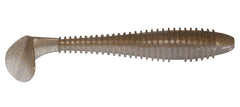 Keitech Fat Swing Impact 3.8-inch lure with two-tone balance for smooth swimming.