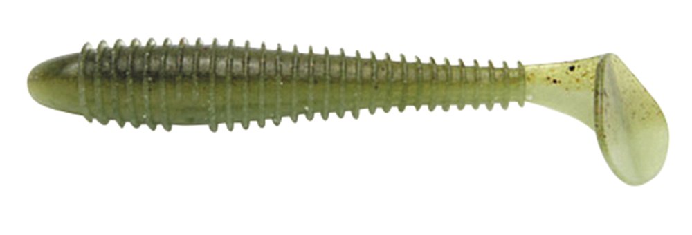 Keitech Fat Swing Impact 4.8 Ayu swimbait showcases dynamic tail action for lifelike retrieves.