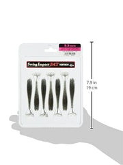 Keitech Fat Swing Impact center rigging line ensures correct bait orientation