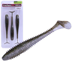Two-tone color injection maintains balance and action on the Fat Swing Impact lure.