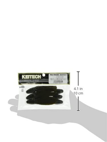 Keitech Flex Chank Medium packaging image aids storage and transport