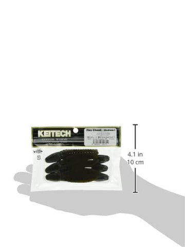 Keitech Flex Chank Medium packaging image aids storage and transport