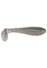 Keitech FS68482 Fat Swing Impact Ghost Rainbow Trout 6.8in — front view, balanced action.