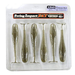 Keitech FSI43-429 Fat Swing Impact Tennessee Shad swimbait for lifelike motion