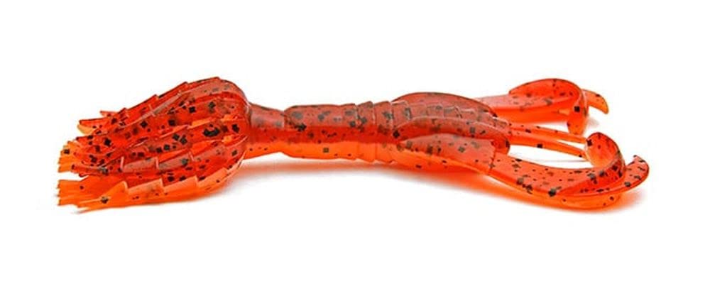 Keitech Hyper Spider 3.2-inch Delta Claw front view highlighting compact finesse lure for precise presentations
