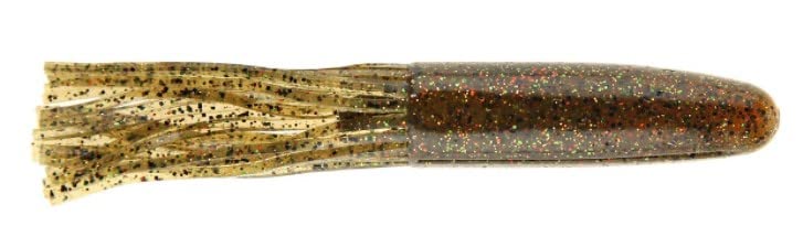 Keitech Salticore Tube Gryphan Pepper Blue color shot highlighting weedless, durable design.