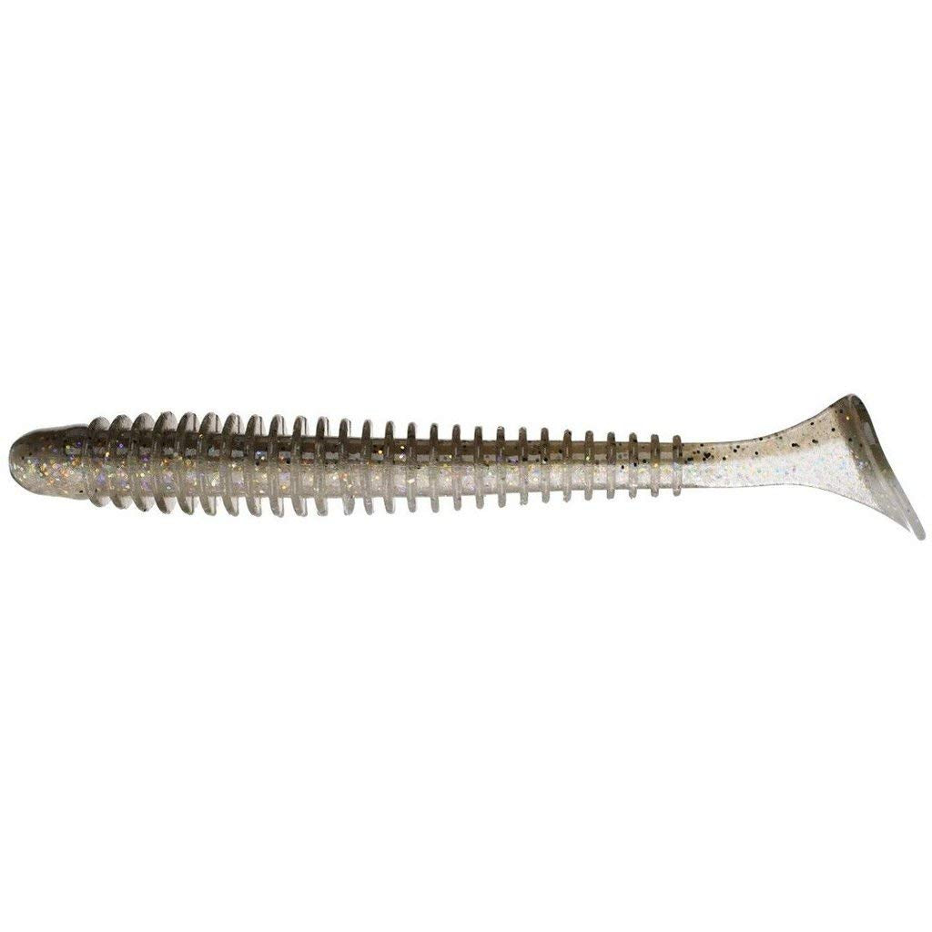 Keitech SW35439 Swing Impact Rainbow Shad 3.5-inch for balanced action and versatile rigs