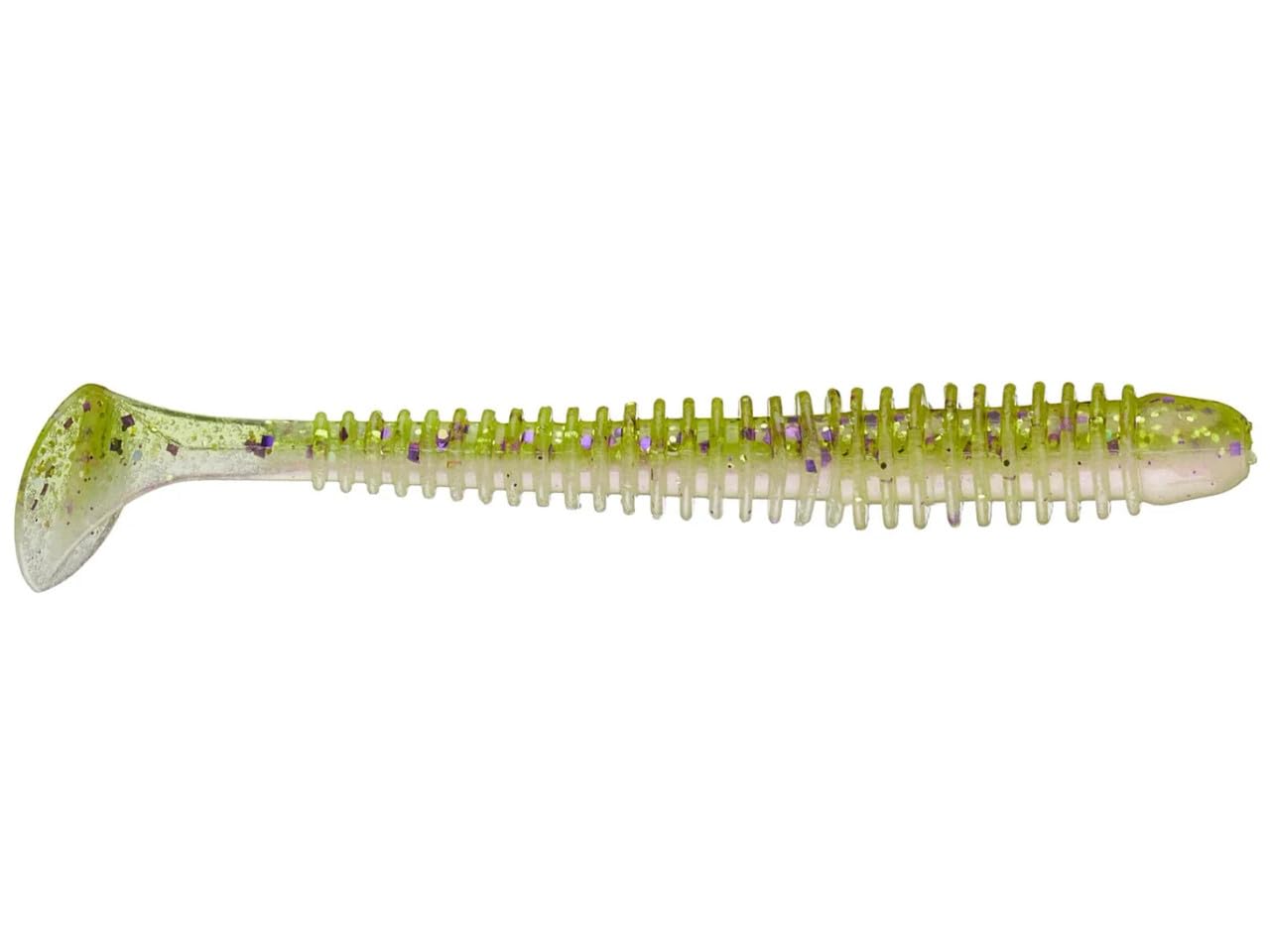 French Pearl color enhances visibility and triggers strikes under clear or stained water.