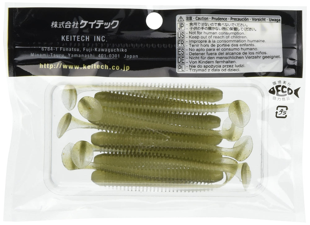 Two-tone color injection showcases realistic lure balance and enhanced action during cast and retrieve.
