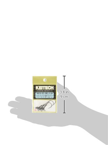 Two Keitech SR3018 jig heads ready for versatile fishing techniques