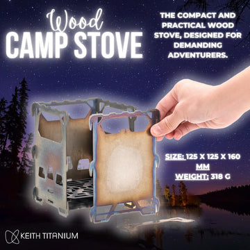 Keith Ti2201 compact dimensions fit in small packs for on the go cooking