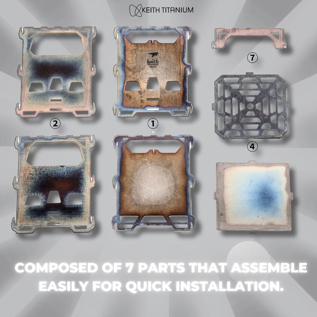 Keith Ti2201 titanium alloy body resists corrosion while staying exceptionally light