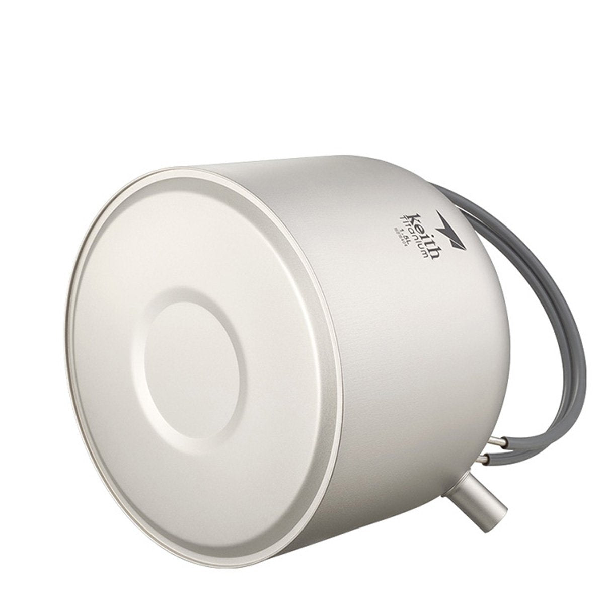 Keith Ti3907 Kettle dishwasher-safe design for easy cleanup after meals.