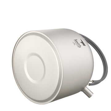 Keith Ti3907 Kettle dishwasher-safe design for easy cleanup after meals.