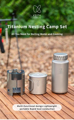 Keith Ti3070 bottle wide mouth aids easy cleaning and filter compatibility