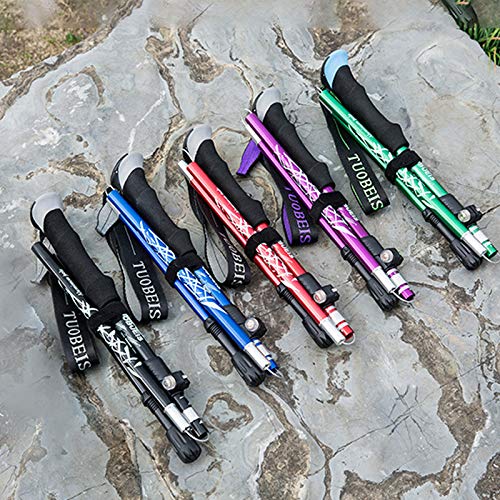 Kelendle travel-friendly pole remains sturdy and compact for on-the-go trips.
