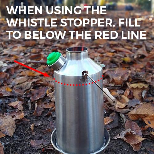 Ultra-fast boil with Kelly Kettle Base Camp 54oz for quick hot water outdoors