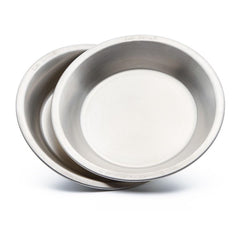Kelly Kettle Camping Plates top view, 2-pack ready for outdoor meals and easy packing.