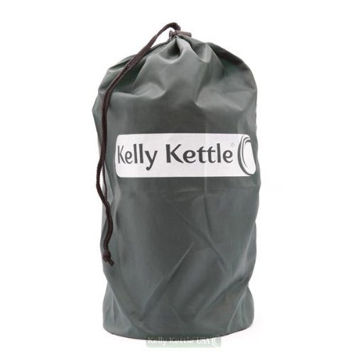 Kelly Kettle Large Aluminum with carrying bag for easy transport.