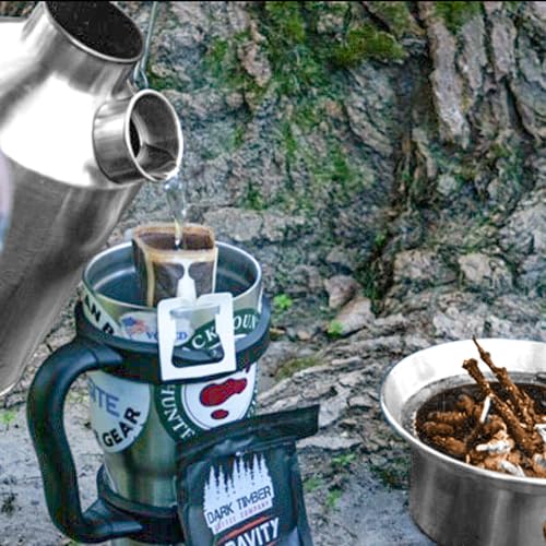 Kelly Kettle Scout natural fuel operation reduces need for fuel canisters outdoors.