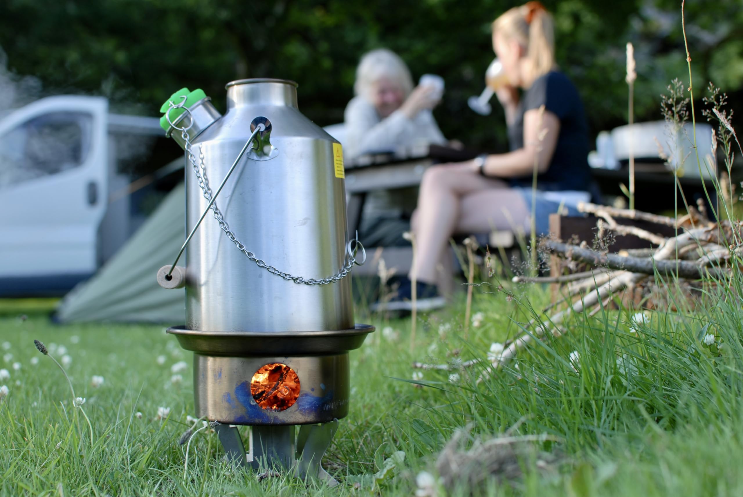 Kelly Kettle Scout Ultimate cook set with pot, pan, grill and gripper for versatile camp meals