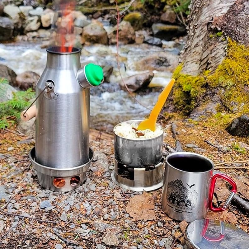 Kelly Kettle Small Cook Set pot gripper keeps handling hot cookware safe.