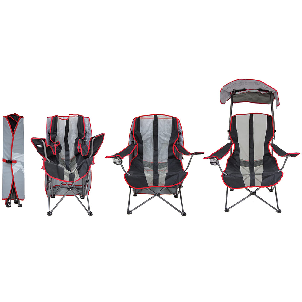 Kelsyus Original Canopy Chair folded buckle carry case portability