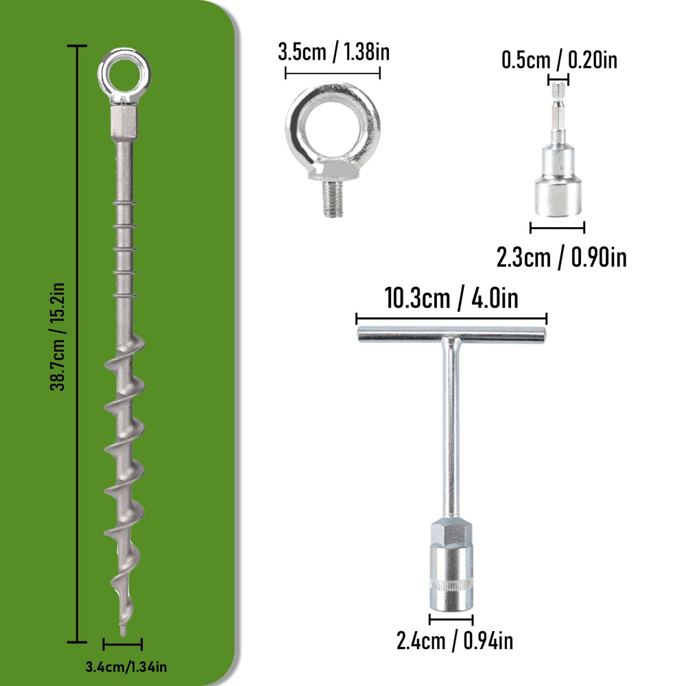 Keltrion wind-resistant tent stake in use during breeze