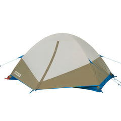 Kelty Ashcroft 2P tent shows aluminum poles for lightweight setup.