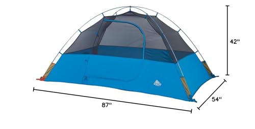 Kelty Ashcroft 2P tent lightweight and compact for backpacking.