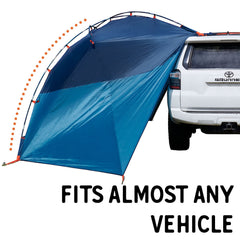 Kelty Backroads Shelter sturdy fiberglass frame for quick, stable setup