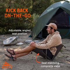 Kelty Camp Chair compact, lightweight design ideal for backpacking.