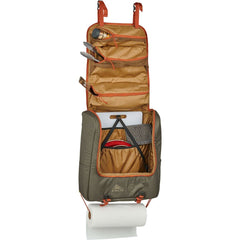 Kelty Camp Galley Deluxe paper towel holder for quick cleanup after meals.