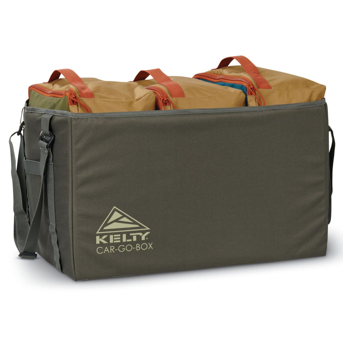 Kelty CAR-GO-Box color-coded pods organize gear for quick access during road trips