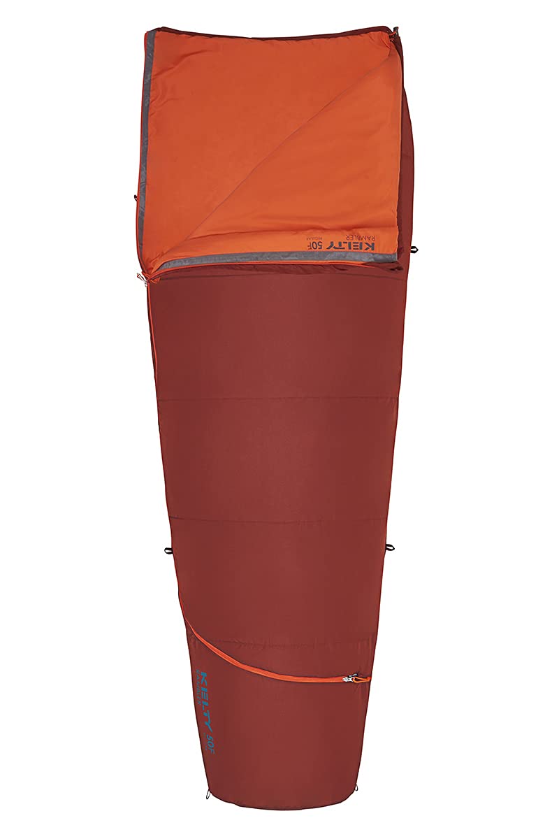 Kelty CloudLoft insulation delivers warmth and cushion during chilly nights.