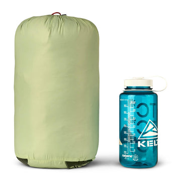 Kelty Cosmic 20 Down three-season warmth suitable for varying conditions.