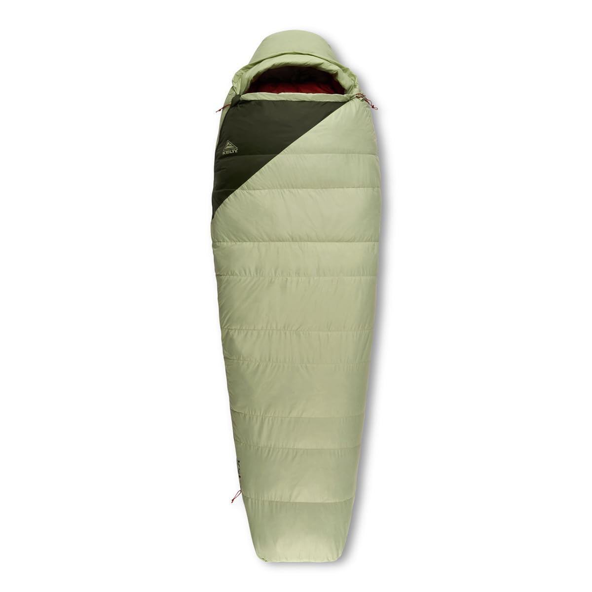 Kelty Cosmic 20 Down with zippered stash pocket for small essentials.