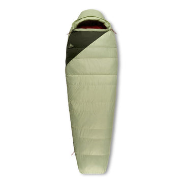 Kelty Cosmic 20 Down with zippered stash pocket for small essentials.