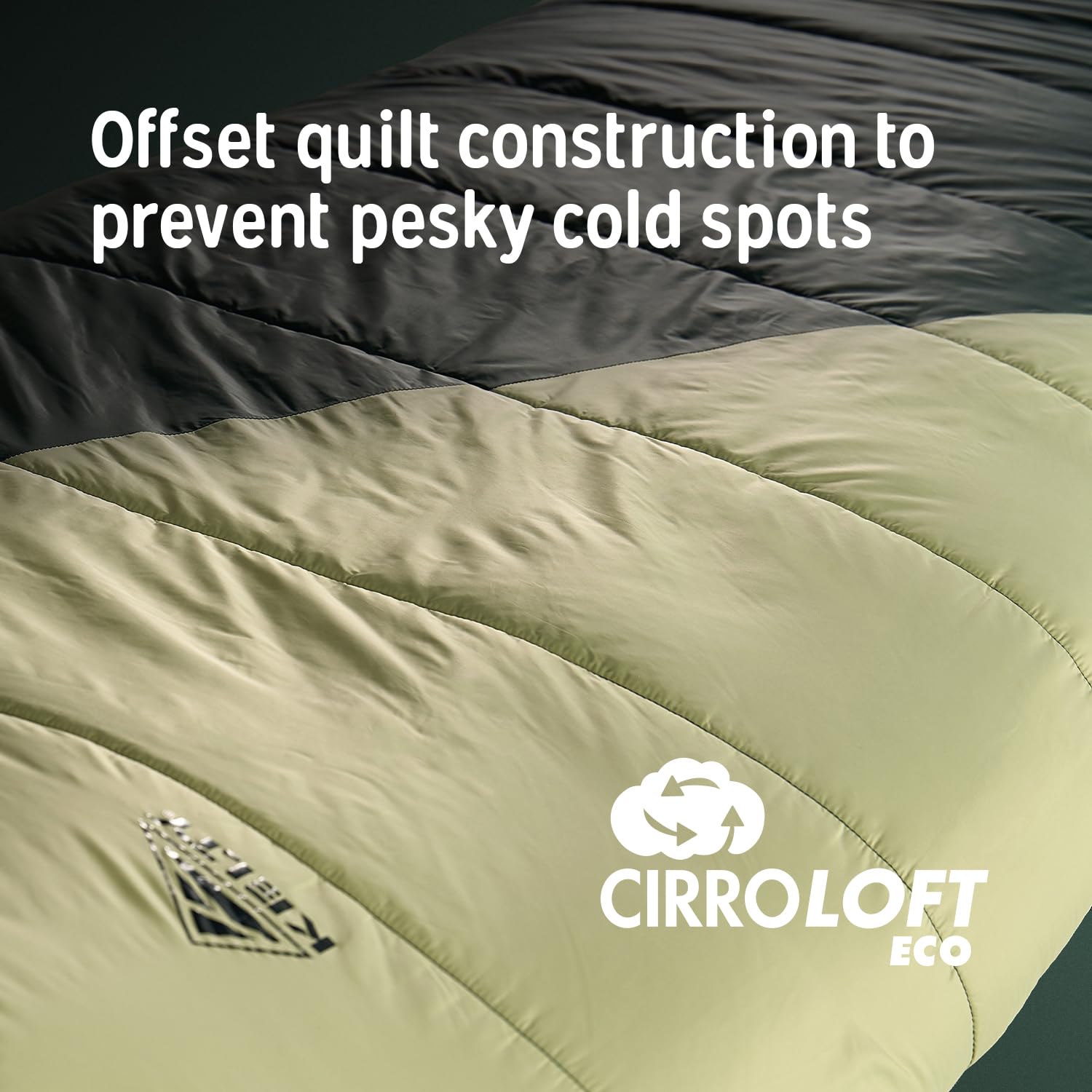 Kelty Cosmic tapestry blue smoke color on campsite lighting