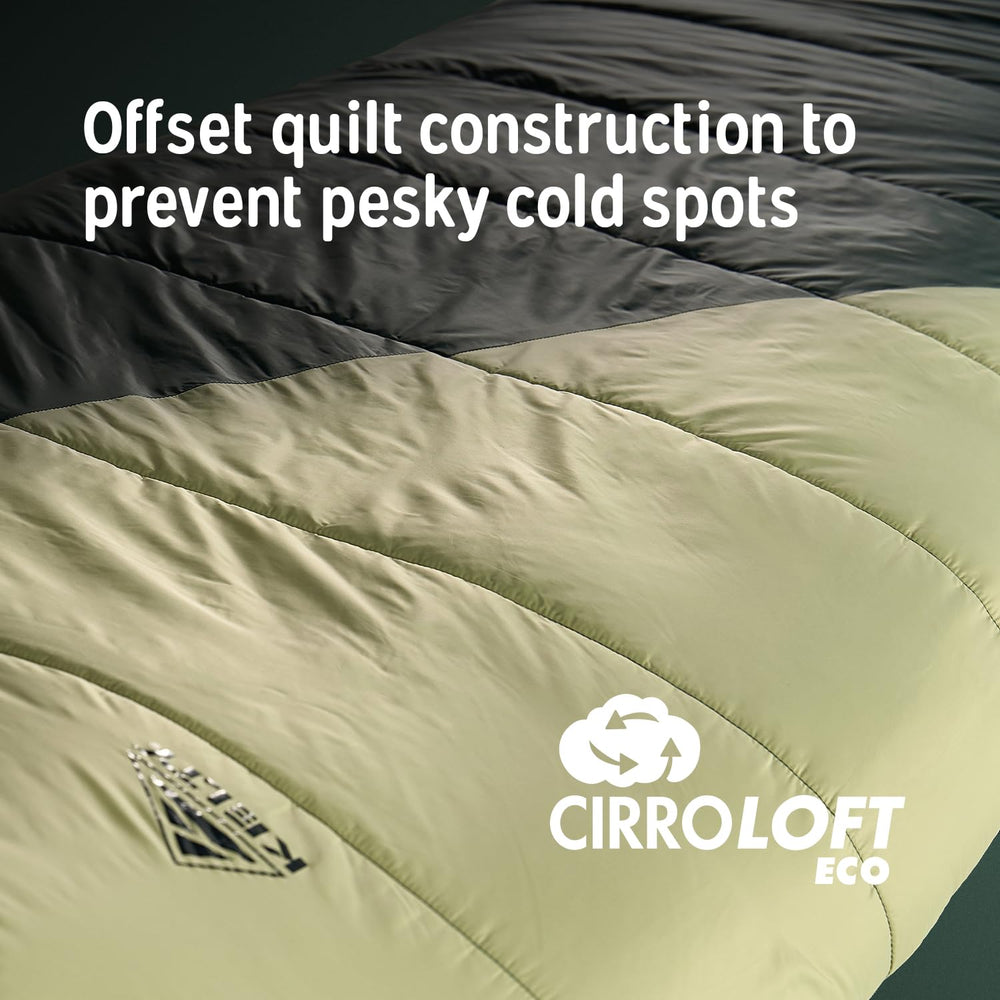 Kelty Cosmic tapestry blue smoke color on campsite lighting