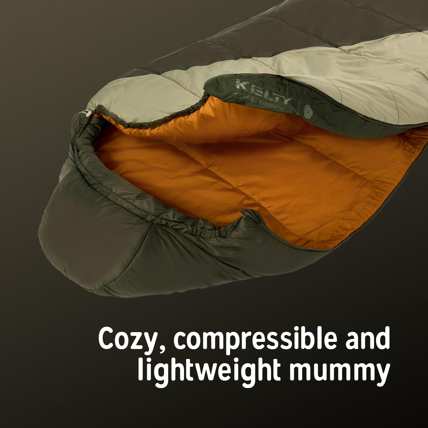 Kelty Cosmic packs down to 15x8 inches for easy carry and storage.