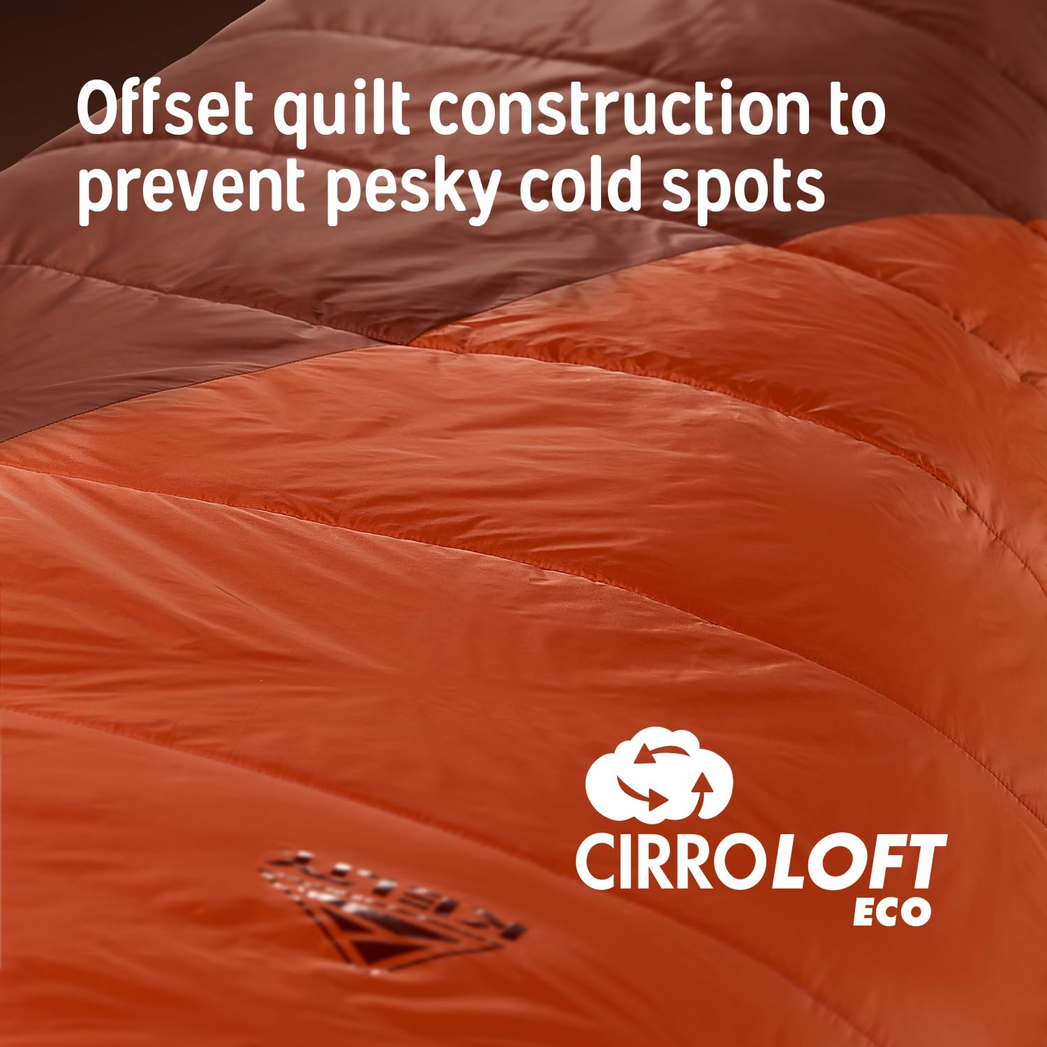 Kelty Cosmic Synthetic bag exterior stash pocket for small essentials.