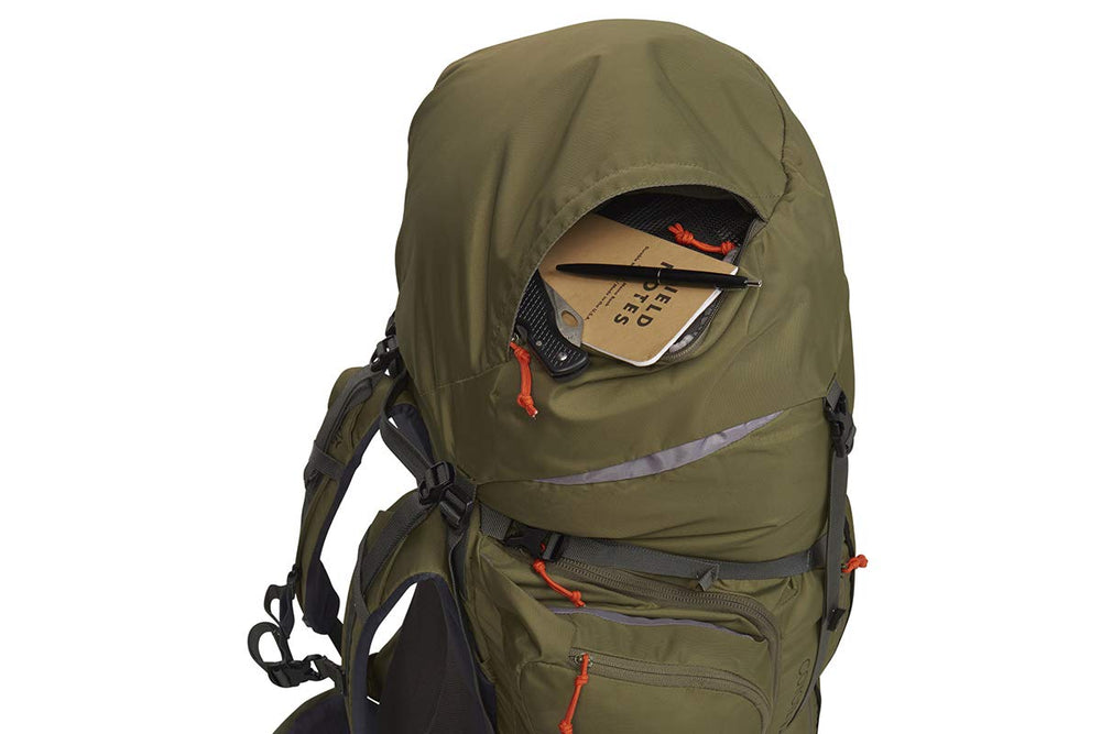 Kelty Coyote internal divider and organizer pockets simplify packing