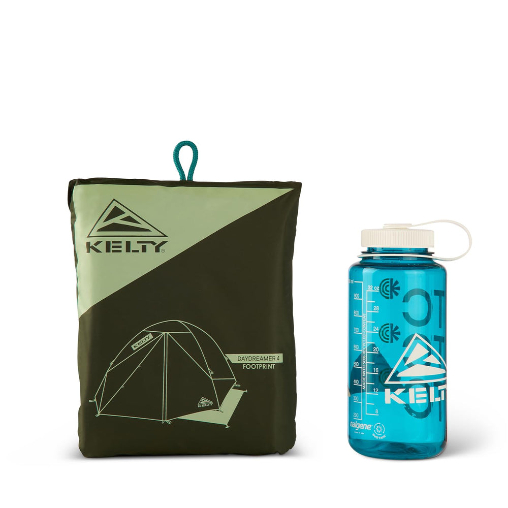 Kelty Daydreamer footprint enables quick setup and simple cleanup.