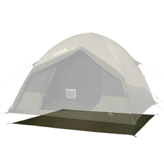 Kelty Daydreamer footprint offers weather resistance for damp campsite conditions.