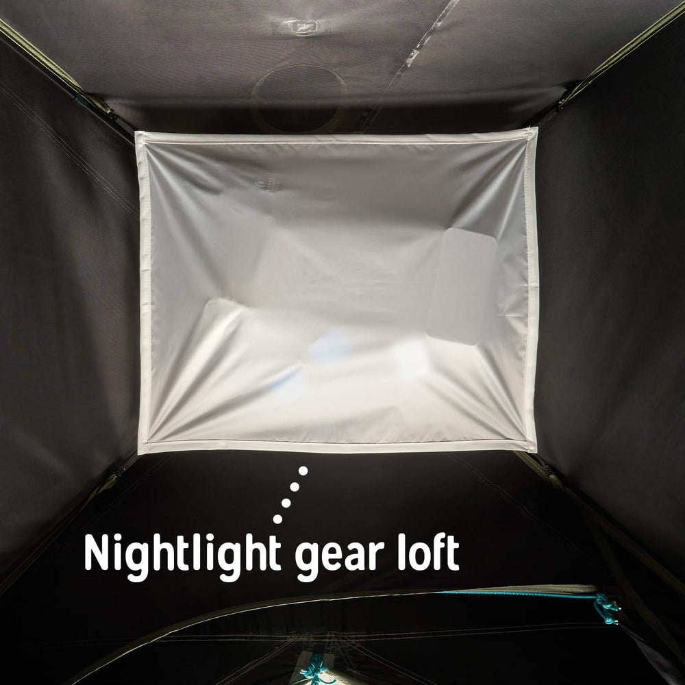 Kelty Daydreamer pole-sleeve design simplifies assembly.