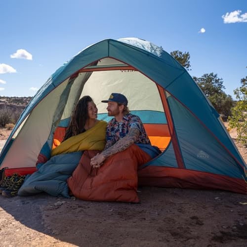 Kelty Discovery Basecamp 4P DWR/PFC-free fabric coatings.