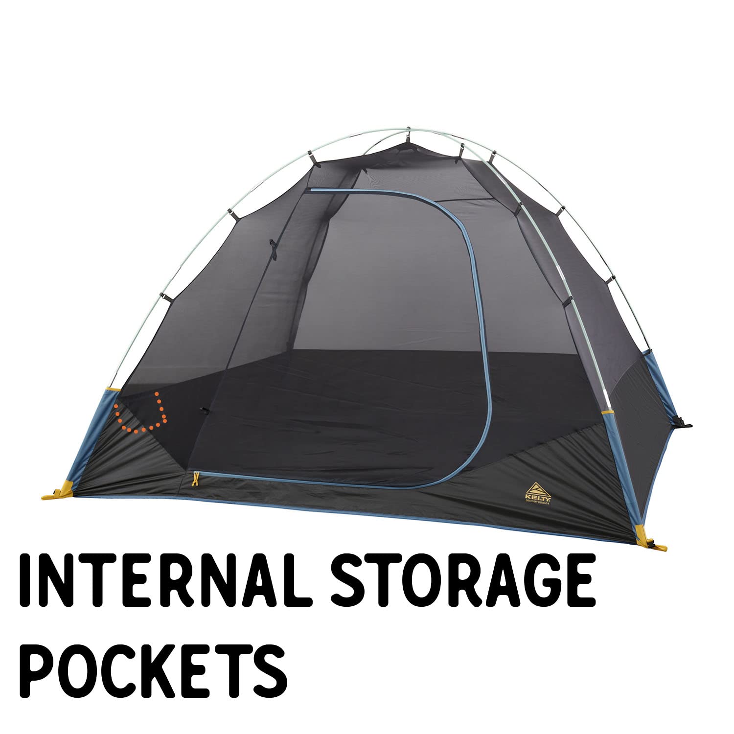 Kelty Discovery Element 6P layout demonstrates spacious floor plan for groups
